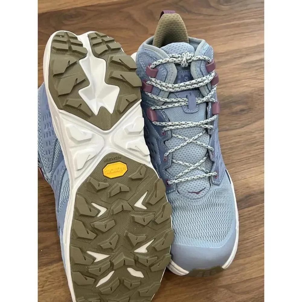 Hoka One One Anacapa 2 Mid GTX Blue Women's Outdoor Shoes - Picture 4 of 7